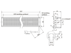 LTS-2BR22530-B/G/W