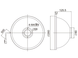 LTS-DM260-B/G/W