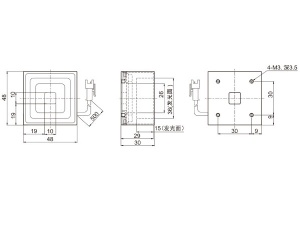 LTS-FPQ4848-B/G/W