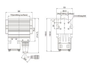LTS-2LIN88-R/B/G/W
